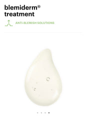 blemiderm® treatment
ANTI-BLEMISH SOLUTIONS blemiderm® treatment
ANTI-BLEMISH SOLUTIONS
