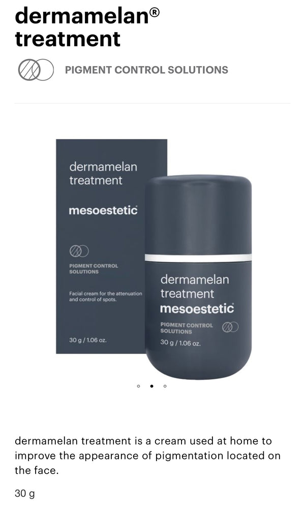 dermamelan® treatment
PIGMENT CONTROL SOLUTIONS