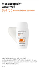 Mesoprotech light water veil SPF50+ mesoestetic