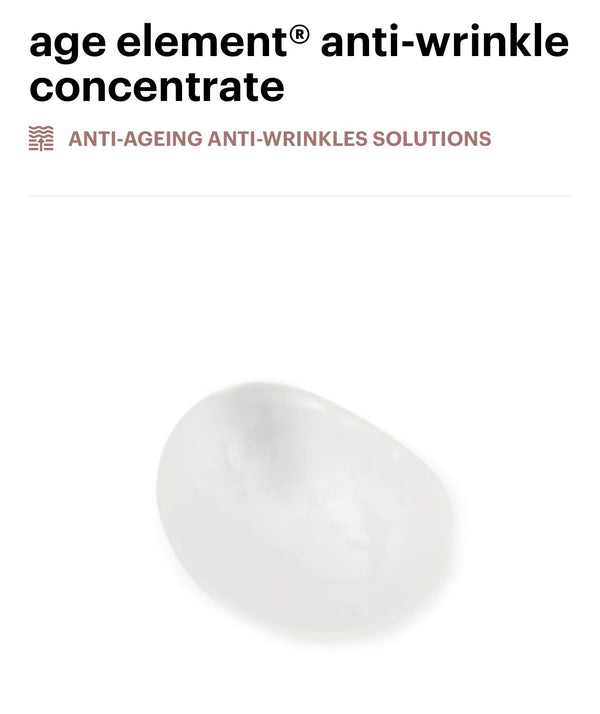 age element® anti-wrinkle concentrate