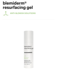 blemiderm® resurfacing gel

ANTI-BLEMISH SOLUTIONS