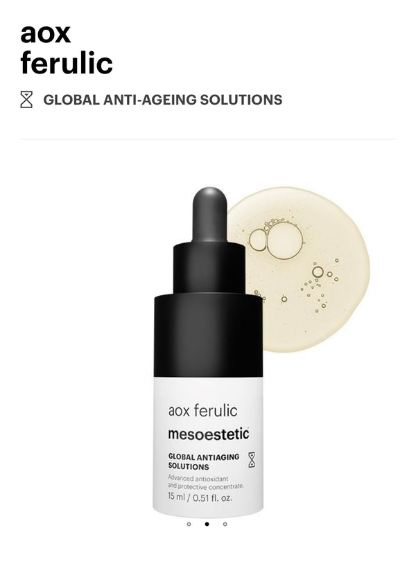 mesoestetic aox ferulic